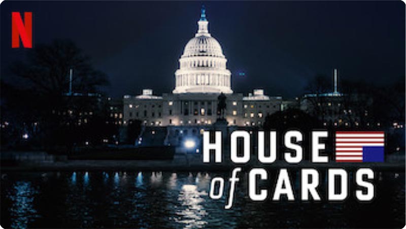 House of cards poster