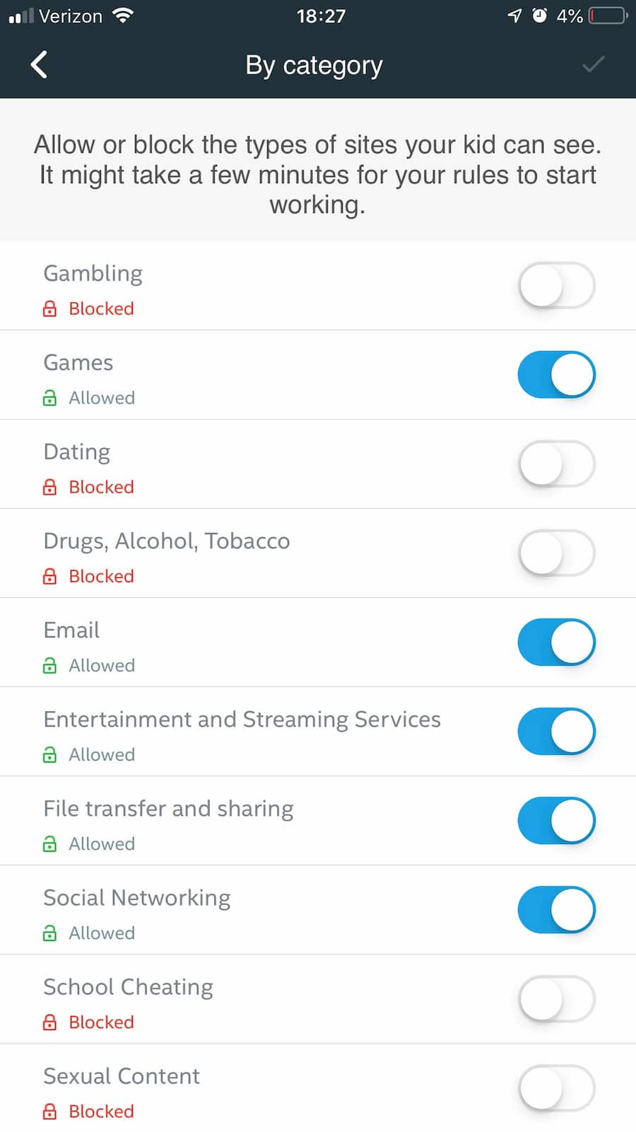 D-Link-D-Fend-Parental-Control D-Fend app parental control settings