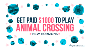 Get paid $1000 to play Animal Crossing