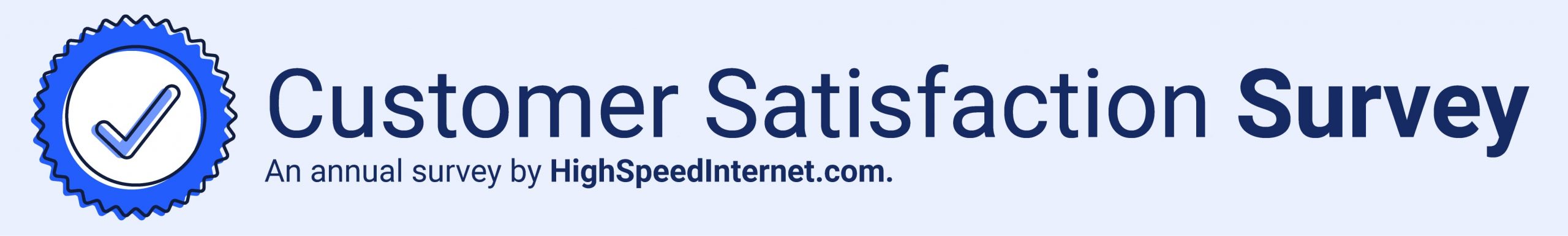 Customer satisfaction banner