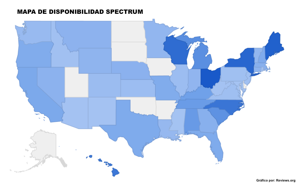 Mapa de Disponibilidad Spectrum