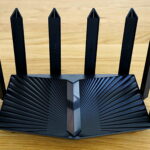 The TP-Link Archer AX90 has eight antennas supporting six streams on the 5 GHz band.