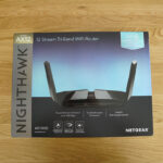 The NETGEAR Nighthawk RAX200’s packaging