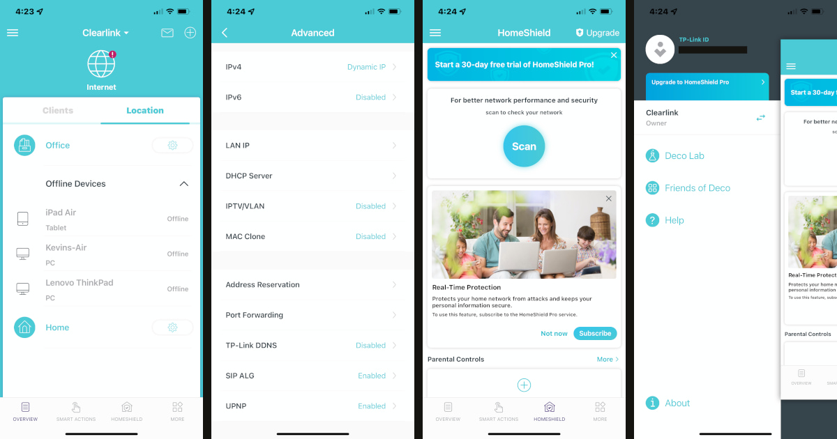 tp-link-deco-x55-app TP-Link Deco X55 Settings