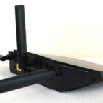 Adjustable antennas of NETGEAR R6700AX router