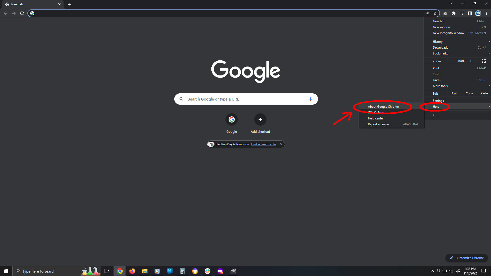UpdateChrome2 Update Chrome Step 2