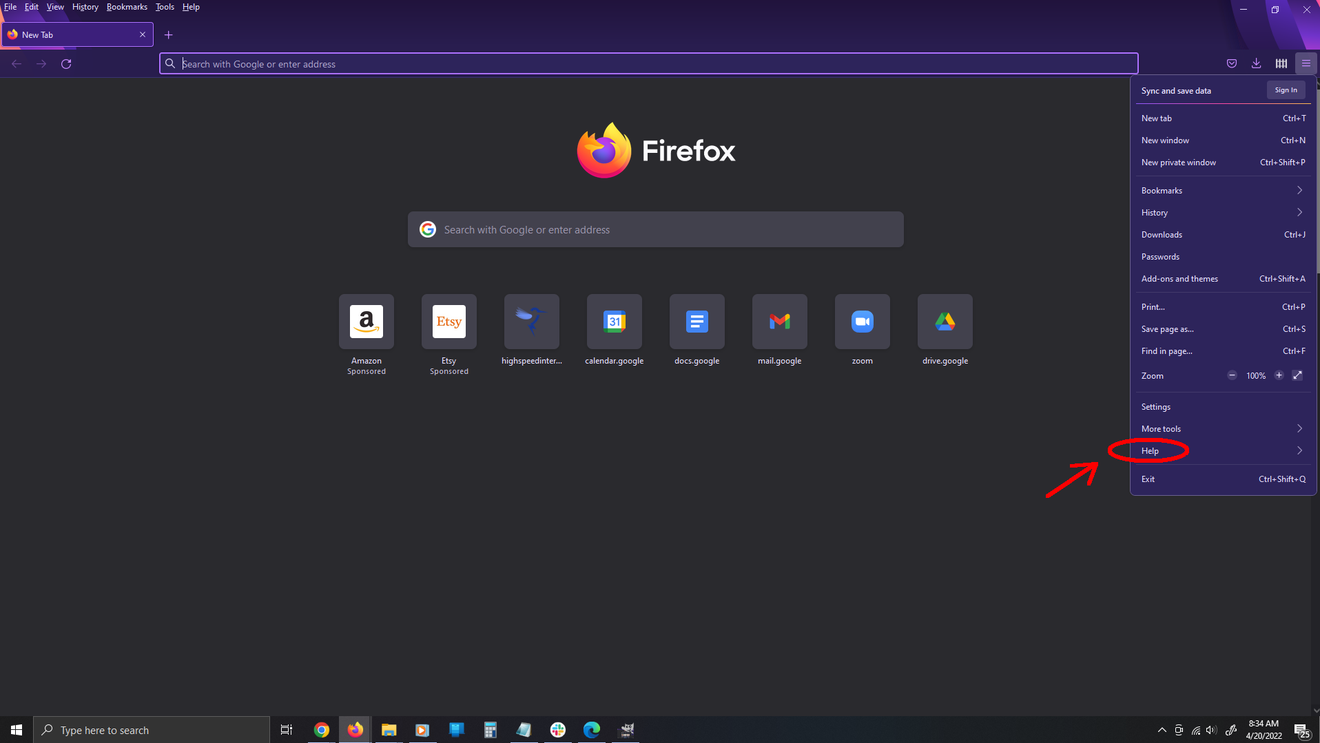 Update Firefox Step 2