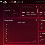 Netgear router interface