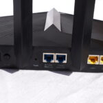 Read of Archer AX90 router showing many ports