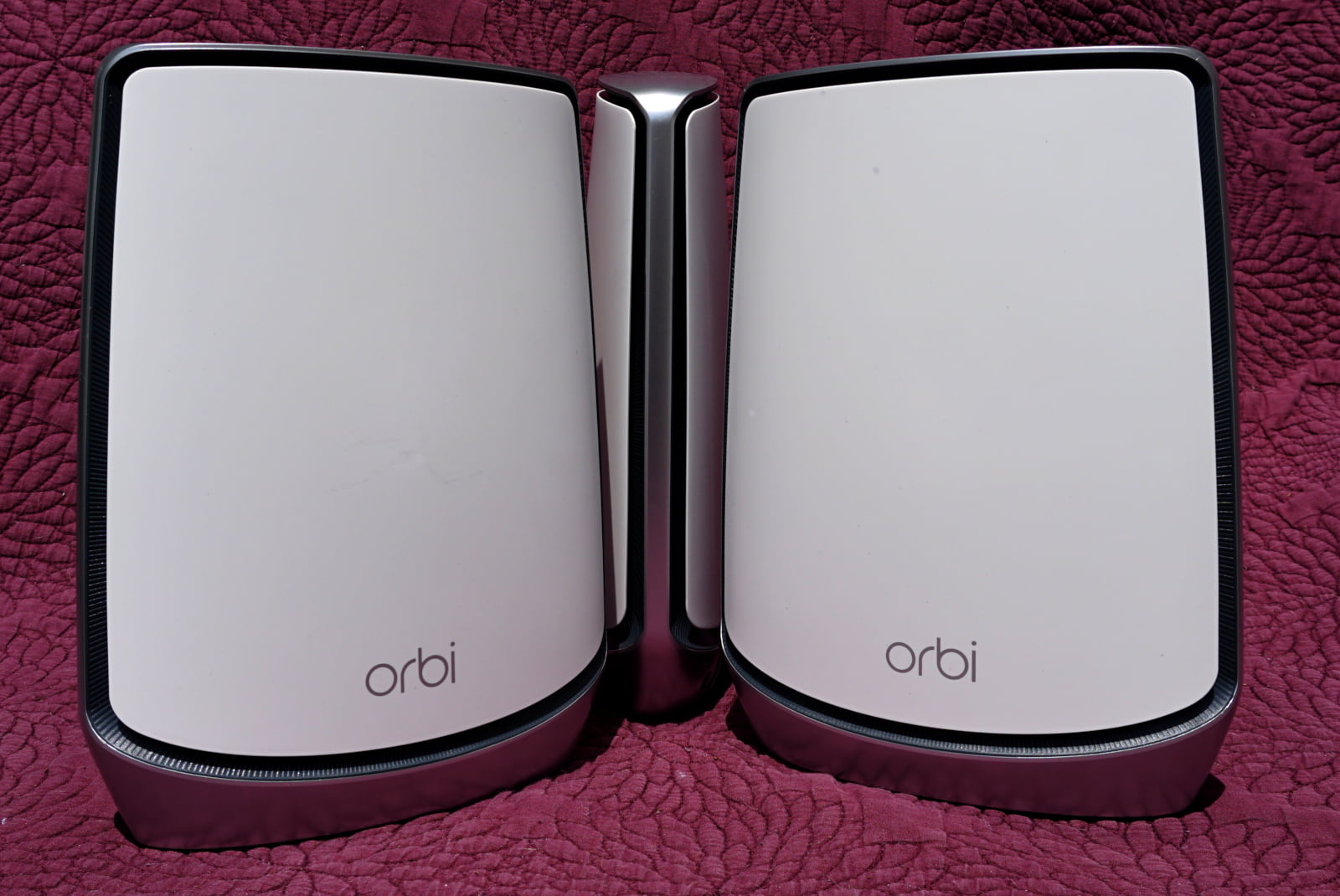 orbi-rbk853-hero-shot Three Orbi RBK853 router units