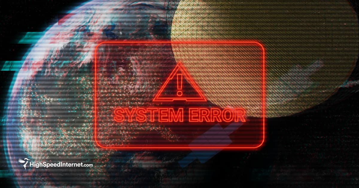Satellite system error