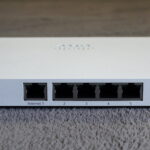 Ports on rear of firewall router