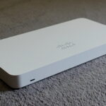 Side view of Cisco Meraki Go GX50 firewall router