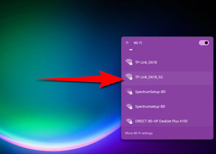 router-default-SSID Router's default SSID displayed