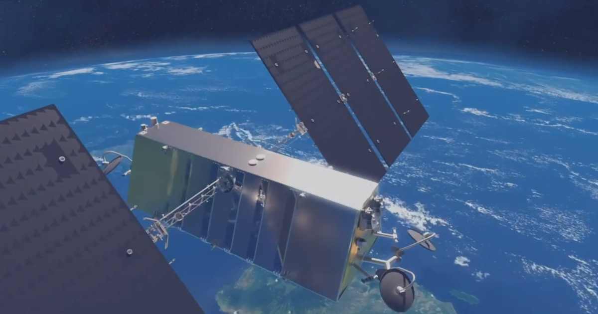 TelesatLightspeed2 telesat photo of lightspeed LEO satellite above Earth