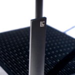 closeup of Linksys Hydra Pro 6E antenna