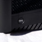 WPS button on the right side of Hydra Pro 6E router
