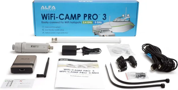 ALFA WiFi-Camp 3 Pro Antenna Extender