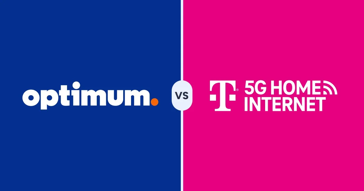 Optimum versus T-Mobile 5G Home Internet