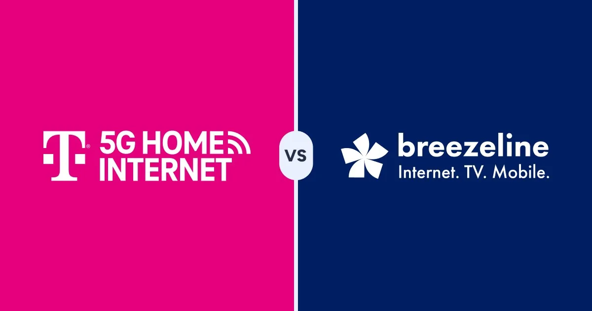T-Mobile 5G Home Internet versus Breezeline