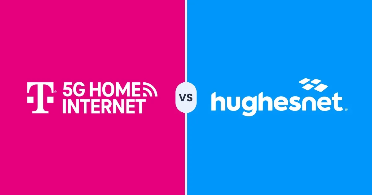 T-Mobile 5G Home Internet versus Hughesnet