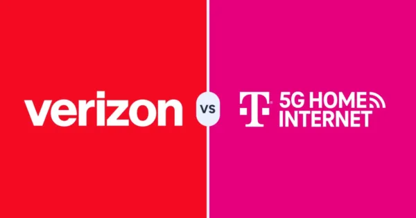 Verizon versus T-Mobile 5G Home Internet