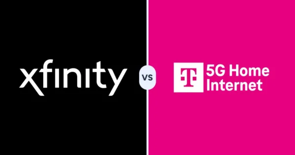Xfinity versus T-Mobile 5G Home Internet