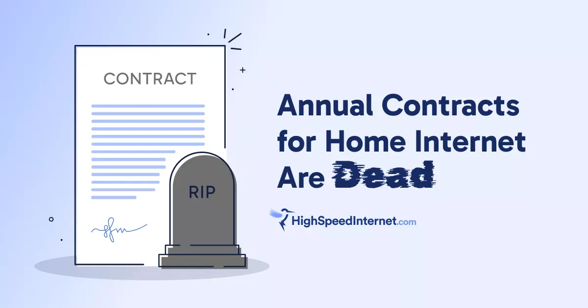 Annual Contracts for Home Internet Are Dead featured image